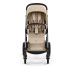 Cybex Talos S Lux Duo med Fold-Cot Almond Beige i gruppen Barnvagnar / Varumärken / Cybex / Cybex Talos S hos Bonti (CYBE526001735)