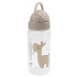 Done By Deer Vattenflaska med sugrör Lalee Sand i gruppen Babytillbehör / Äta och mata / Muggar, flaskor och glas hos Bonti (DOBD1026319)