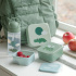 Done By Deer Snack Box Happy Clouds Green 3-pack i gruppen Babytillbehör / Äta och mata / Matförvaring hos Bonti (DOBD1236403)