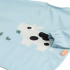 Done By Deer Haklapp med ärm Tiny Farm Blue i gruppen Babytillbehör / Äta och mata / Haklappar hos Bonti (DOBD1353732)