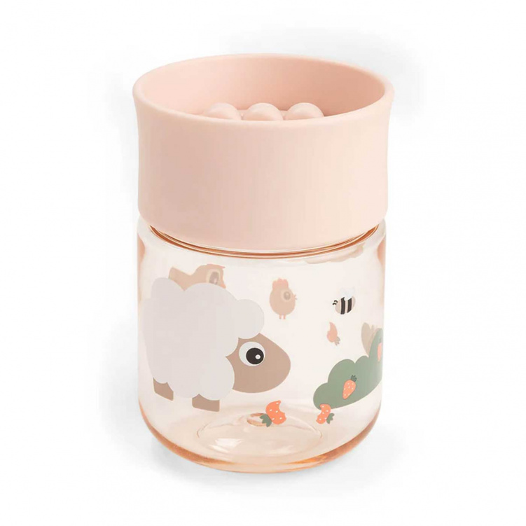Done by Deer Träningsmugg Tiny Farm Powder i gruppen Babytillbehör / Äta och mata / Muggar, flaskor och glas hos Bonti (DOBD1966601)