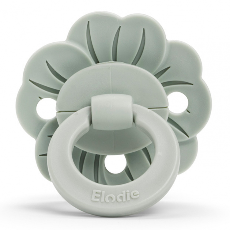 Elodie Binky Bloom Napp Silikon 3+ mån Mineral Green i gruppen Babytillbehör / Nappar och tillbehör / Nappar 0-6 månader hos Bonti (ELOD30104201184NA)