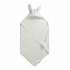 Elodie Badcape Vanilla White i gruppen Babytillbehör / Sköta / Badcaper och badrockar hos Bonti (ELOD70660126102NA)