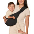 Ergobaby Upsie Höftbärsele Onyx Black i gruppen Babytillbehör / Bärselar / Ergobaby bärselar hos Bonti (ERBABCUPSLIONYX)