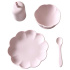 Jack o Juno Little Poppy Servis Light Pink i gruppen Babytillbehör / Äta och mata / Serviser hos Bonti (JAJUD419LP-O)
