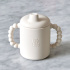 Jack o Juno Bubble Sippy Cup Cream i gruppen Babytillbehör / Äta och mata / Muggar, flaskor och glas hos Bonti (JAJUD447CR-O)