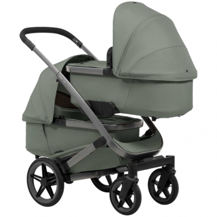 Joolz Geo5 Tvillingvagn Sage Green i gruppen Barnvagnar / Varumärken / Joolz / Joolz Geo hos Bonti (JOOL072023)