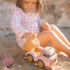 Little Dutch Tipptruck Rosa 17 cm i gruppen Leksaker / Leksaksbilar & fordon / Bilar hos Bonti (LD2014368)