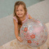 Little Dutch Badboll Pink Flowers 3D 35cm i gruppen Leksaker / Badleksaker hos Bonti (LD2014448)