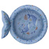 Little Dutch Pool med fena Ocean World 80cm i gruppen Leksaker / Utomhusleksaker / Pooler hos Bonti (LD2016378)