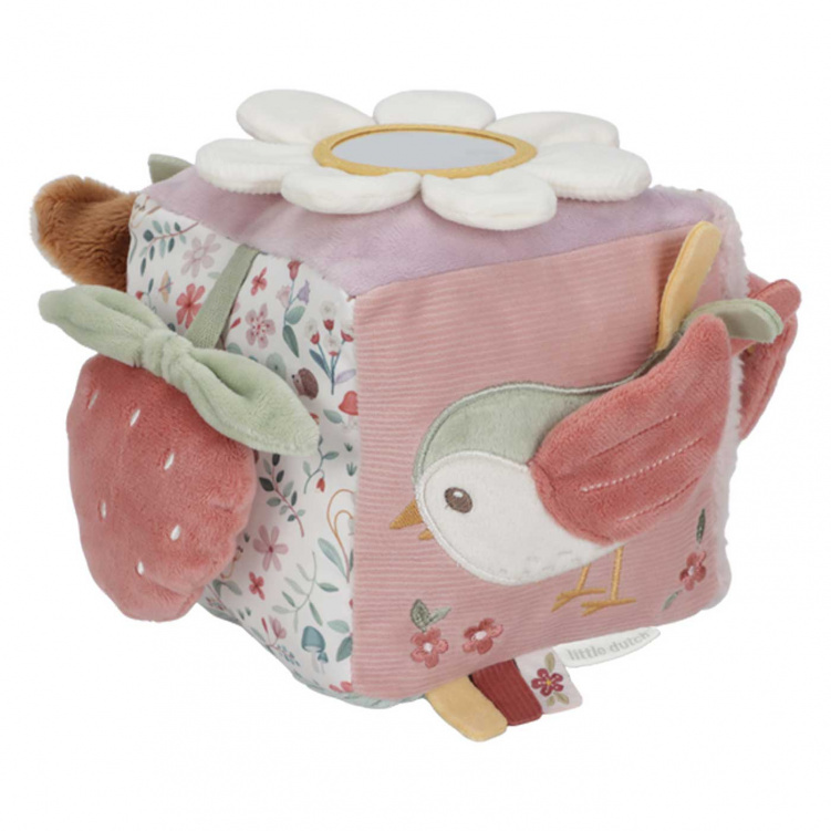 Little Dutch Aktivitetskub Rosa Fairy Garden i gruppen Leksaker / Babyleksaker / Aktivitetsleksaker hos Bonti (LD9009)