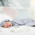 Les Enfants Muslinfilt 2-pack Vit/Grå i gruppen Babytillbehör hos Bonti (LEEN01-0101)