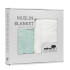 Les Enfants Muslinfilt 2-pack Grön/Vit i gruppen Babytillbehör / Sova / Bädda för sommartider hos Bonti (LEEN01-0105)