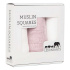 Les Enfants Snuttefiltar Bambu Muslin 3-pack Vit/Rosa i gruppen Babytillbehör / Sova / Bädda för sommartider hos Bonti (LEEN02-0101)