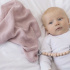 Les Enfants Snuttefiltar Bambu Muslin 3-pack Vit/Rosa i gruppen Babytillbehör / Sova / Bädda för sommartider hos Bonti (LEEN02-0101)