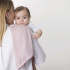Les Enfants Snuttefiltar Bambu Muslin 3-pack Vit/Rosa i gruppen Babytillbehör / Sova / Bädda för sommartider hos Bonti (LEEN02-0101)