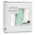 Les Enfants Snuttefiltar Bambu Muslin 3-pack Grön/Vit i gruppen Babytillbehör / Sova / Bädda för sommartider hos Bonti (LEEN02-0105)