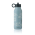 Liewood Falk Vattenflaska 350 ml Race Cars/Beach Blue i gruppen Babytillbehör / Äta och mata / Muggar, flaskor och glas hos Bonti (LIEWLW19617-2783)