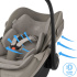 Maxi-Cosi Pebble Slide Pro Sapphire Sand i gruppen Bilbarnstolar / Babyskydd hos Bonti (MACO8442128110)