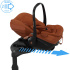 Maxi-Cosi Pebble Slide Pro Copper Terra i gruppen Bilbarnstolar / Babyskydd hos Bonti (MACO8442129110)