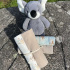 Mini Dreams Muslinfilt 2-pack Flying Friends vit i gruppen Babytillbehör / Sova / Bädda för sommartider hos Bonti (MIDR91105101)