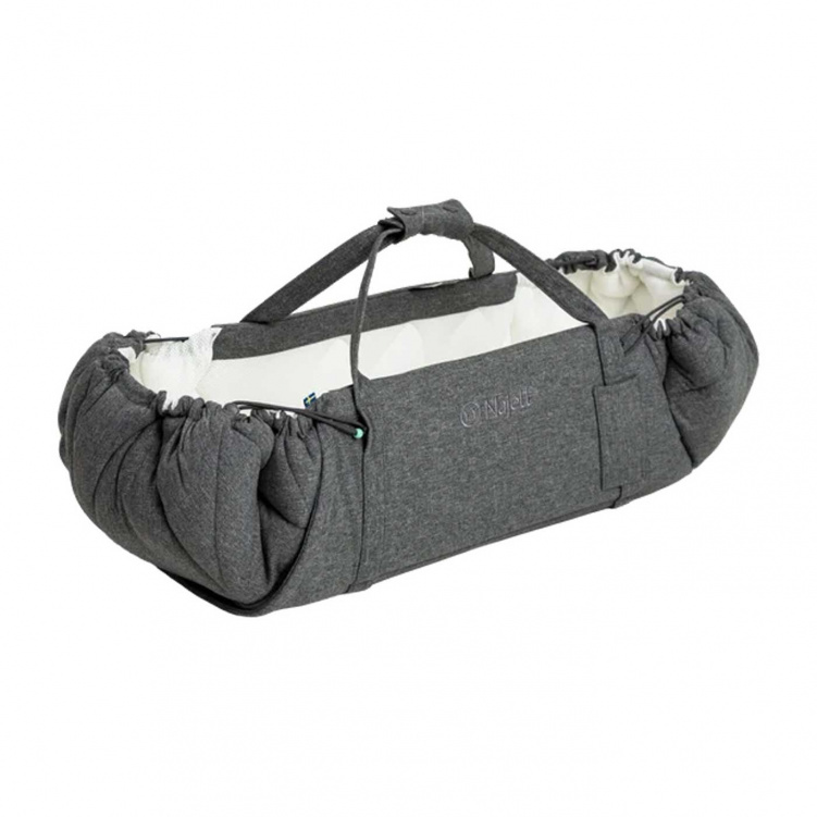 Najell Babynest SleepCarrier V5 Stormy Grey i gruppen Barnvagnar / Barnvagnstillbehör / Mjukliftar hos Bonti (NAJEN326058)