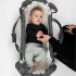 Najell Babynest SleepCarrier V5 Stormy Grey i gruppen Barnvagnar / Barnvagnstillbehör / Mjukliftar hos Bonti (NAJEN326058)