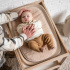 Nattou Softy Mjuk Skötdyna Beige i gruppen Babytillbehör / Sköta / Skötdynor hos Bonti (NATT41046-9)