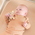 Nattou Soft Silicone Bitleksak Galaxy Beige i gruppen Leksaker / Babyleksaker / Bitleksaker hos Bonti (NATT41047-1)