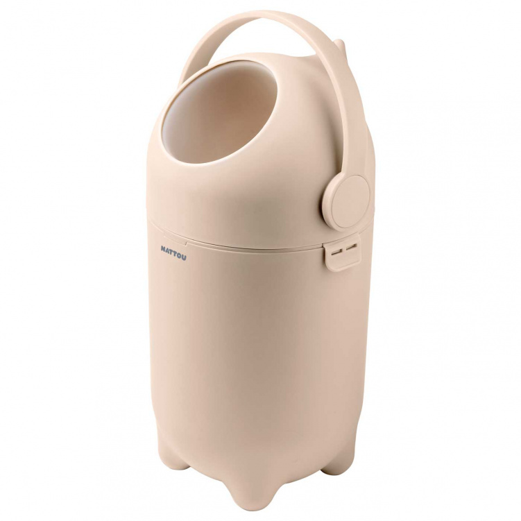 Nattou Dropy Blöjhink Beige i gruppen Babytillbehör / Sköta / Blöjhinkar hos Bonti (NATT41048-6)
