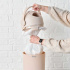 Nattou Dropy Blöjhink Beige i gruppen Babytillbehör / Sköta / Blöjhinkar hos Bonti (NATT41048-6)