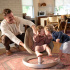Nuna Leaf Grow Babysitter Teddy i gruppen Babytillbehör / Babysitters och babygungor hos Bonti (NUNASE10319TEDGL)