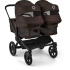 Bugaboo Donkey 6 Tvillingvagn Cocoa Brown i gruppen Barnvagnar / Varumärken / Bugaboo / Bugaboo Donkey 6 hos Bonti (PKT-BGBDonkey67)