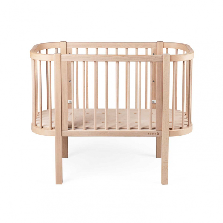 Sebra Bedisde Crib Wooden Edition i gruppen Möbler och inredning / Sängar och tillbehör / Vaggor och sidosängar hos Bonti (SEBR200130065)