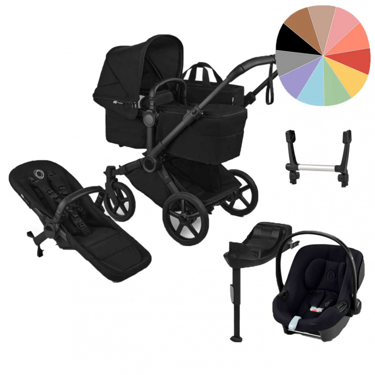 Bugaboo Donkey 6 Barnvagn + Aton B2 i gruppen Barnvagnar / Varumärken / Bugaboo / Bugaboo Donkey 6 hos Bonti (SET-BGBDNK66)