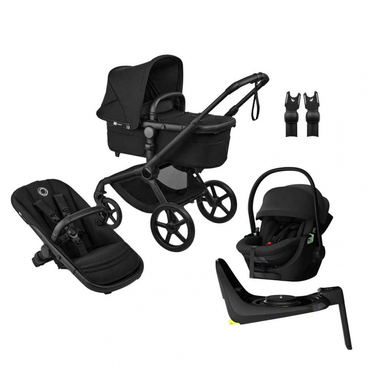 Bugaboo Fox 5 Renew + Thule Maple + Bas i gruppen Barnvagnar / Varumärken / Bugaboo / Bugaboo Fox 5 hos Bonti (SET-bgbfx5rtma)