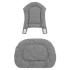 Stokke Nomi Dyna Grey Pink i gruppen Babytillbehör / Äta och mata / Matstolar och tillbehör hos Bonti (STOK625701)
