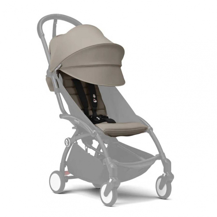 Stokke YOYO3 Färgklädsel 6+ Taupe i gruppen Barnvagnar / Varumärken / Stokke / Stokke YOYO hos Bonti (STOK646404)