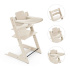Stokke Tripp Trapp Stol + Bygel + Bricka Vanilla White i gruppen Möbler och inredning / Matstolar och tillbehör / Stokke Tripp Trapp hos Bonti (STOK697200)