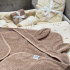 Summerville Badcape Kanin warm taupe GOTS i gruppen Resa med barn / Sol och bad / Badkläder hos Bonti (SUVI600875)