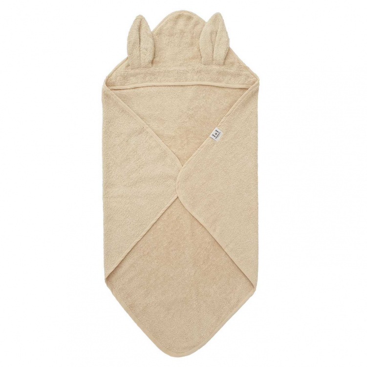 Summerville Badcape Kanin sandshell GOTS i gruppen Resa med barn / Sol och bad / Badkläder hos Bonti (SUVI600876)