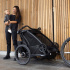 Thule Chariot Sport 2 Multisportvagn Double Black i gruppen Barnvagnar / Varumärken / Thule / Thule Chariot hos Bonti (THUL10201031)