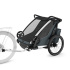 Thule Chariot Cross 2 Multisportvagn Double Dark Slate i gruppen Barnvagnar / Varumärken / Thule / Thule Chariot hos Bonti (THUL10201035)