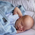 Vinter & Bloom Soft Grid Eko Gallerfilt True Blue i gruppen Babytillbehör / Sova / Bädda för sommartider hos Bonti (VIBL40002-11)