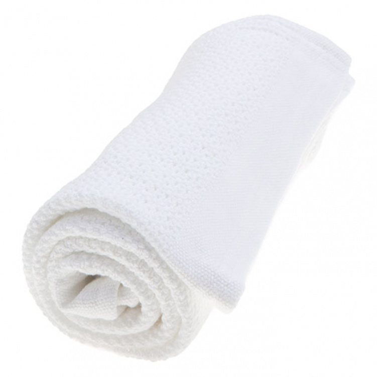 Vinter & Bloom Soft Grid Eko Gallerfilt Bright White i gruppen Babytillbehör / Sova / Bädda för sommartider hos Bonti (VIBL40002-13)