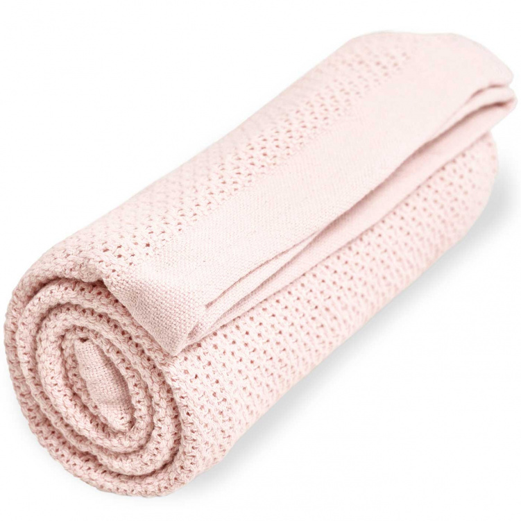 Vinter & Bloom Soft Grid Eko Gallerfilt Baby Pink i gruppen Babytillbehör / Sova / Bädda för sommartider hos Bonti (VIBL40002-30)