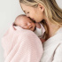 Vinter & Bloom Soft Grid Eko Gallerfilt Baby Pink i gruppen Babytillbehör / Sova / Bädda för sommartider hos Bonti (VIBL40002-30)