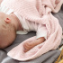 Vinter & Bloom Soft Grid Eko Gallerfilt Baby Pink i gruppen Babytillbehör / Sova / Bädda för sommartider hos Bonti (VIBL40002-30)