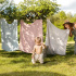 Vinter & Bloom Filt Muslin Eko Sage Green i gruppen Babytillbehör / Sova / Bädda för sommartider hos Bonti (VIBL40044-1)