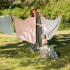 Vinter & Bloom Filt Muslin Eko Dove Grey i gruppen Babytillbehör / Sova / Bädda för sommartider hos Bonti (VIBL40044-3)